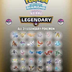 Pokemon Brilliant Diamond Shining Pearl Legendary Pokemon