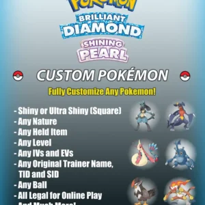 Pokemon Brilliant Diamond Shining Pearl Custom Pokemon