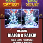 Pokemon Scarlet and Violet - Dialga & Palkia Ter Raid