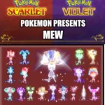 Pokemon Scarlet & Violet Pokemon Presents Mew – All 18 Tera Types