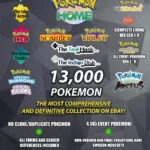 Pokemon Home Complete Living Dex Collection 13,000 Pokemon