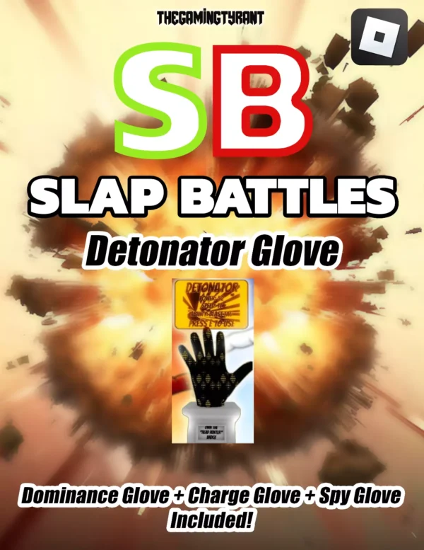 Roblox Slap Battles - Detonator Glove