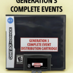 Pokemon Gen 3 Complete Event Distribution Cartridge (Ruby / Sapphire / Emerald / FireRed / LeafGreen)