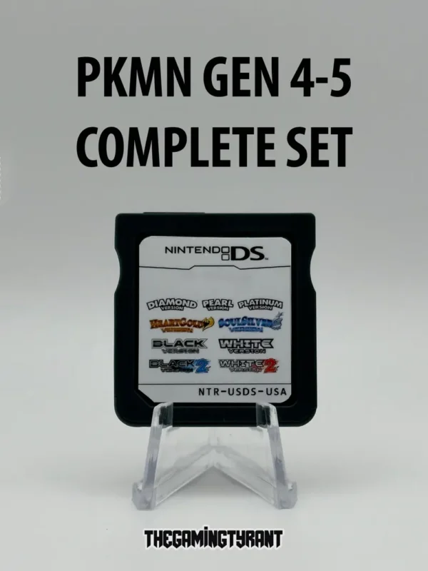 Pokemon Diamond, Pearl, Platinum, HearGold, SoulSilver, Black, White, Black 2, White 2