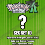 Pokemon Legends ZA - Secret ID