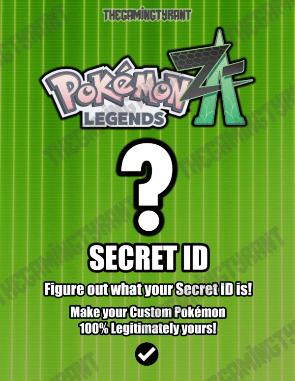 Pokemon Legends ZA - Secret ID