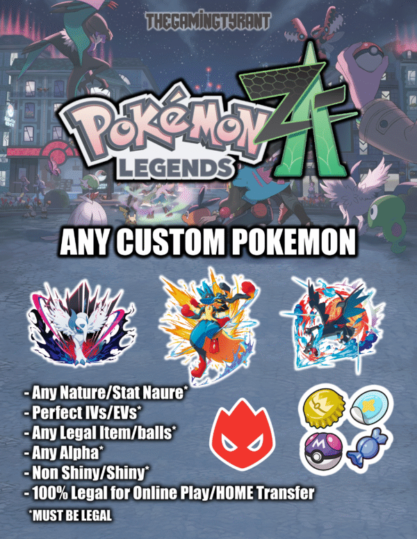 Pokemon Legends ZA - Custom Pokemon