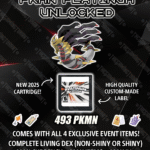 Pokemon Platinum- All 493 Authentic Pokemon, Max Items and Money