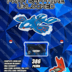 Pokemon Sapphire- All 386 Authentic Pokemon, Max Items and Money