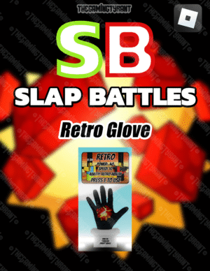 Roblox Slap Battles - Retro Glove