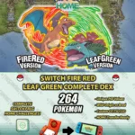 Pokemon FireRed LeafGreen Dex Transfer - Compatible with Pokémon HOME